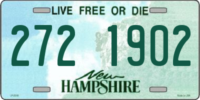 NH license plate 2721902