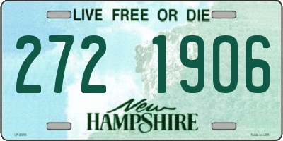 NH license plate 2721906