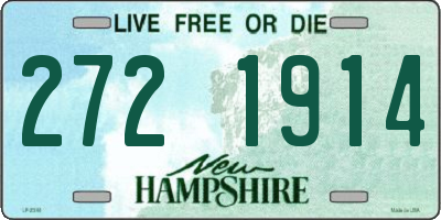 NH license plate 2721914