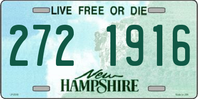 NH license plate 2721916