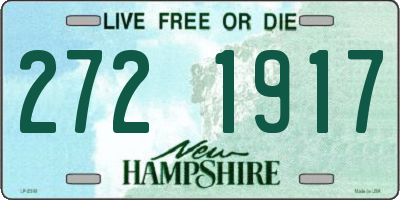 NH license plate 2721917