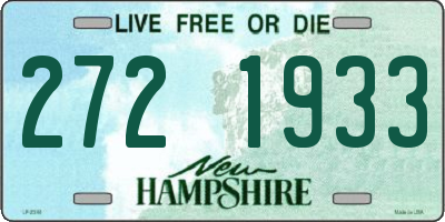 NH license plate 2721933