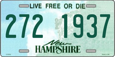 NH license plate 2721937