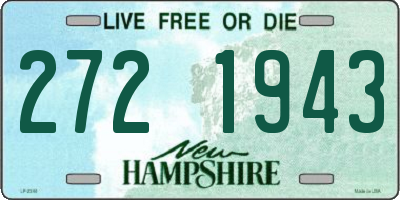 NH license plate 2721943