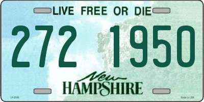 NH license plate 2721950