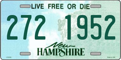 NH license plate 2721952