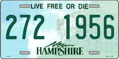 NH license plate 2721956