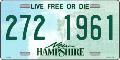 NH license plate 2721961