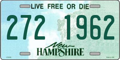NH license plate 2721962