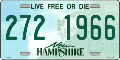NH license plate 2721966