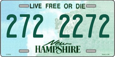 NH license plate 2722272