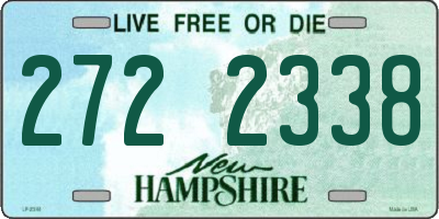 NH license plate 2722338