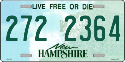 NH license plate 2722364