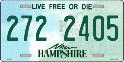 NH license plate 2722405