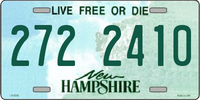 NH license plate 2722410