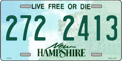 NH license plate 2722413