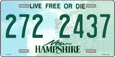 NH license plate 2722437