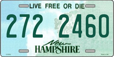 NH license plate 2722460