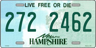 NH license plate 2722462