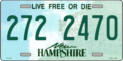 NH license plate 2722470