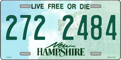 NH license plate 2722484