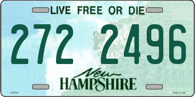 NH license plate 2722496