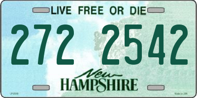 NH license plate 2722542