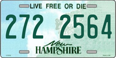 NH license plate 2722564