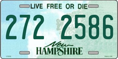NH license plate 2722586