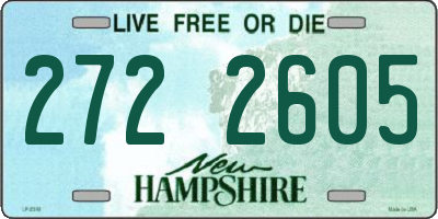 NH license plate 2722605