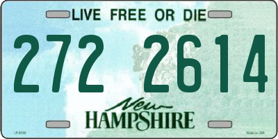 NH license plate 2722614