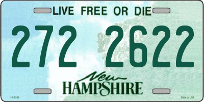 NH license plate 2722622