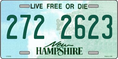 NH license plate 2722623