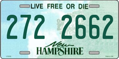 NH license plate 2722662