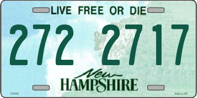 NH license plate 2722717