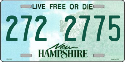 NH license plate 2722775