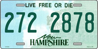 NH license plate 2722878