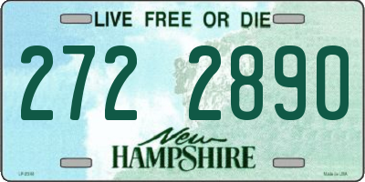 NH license plate 2722890