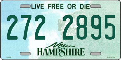 NH license plate 2722895
