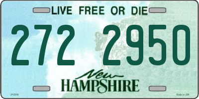 NH license plate 2722950