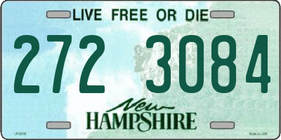NH license plate 2723084