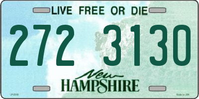 NH license plate 2723130