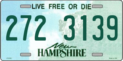 NH license plate 2723139
