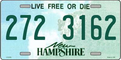 NH license plate 2723162