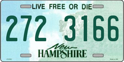 NH license plate 2723166