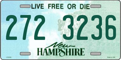 NH license plate 2723236