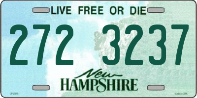 NH license plate 2723237