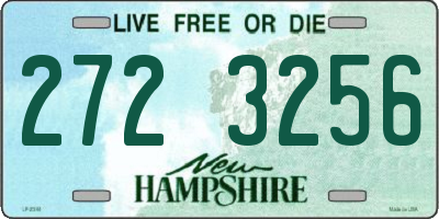 NH license plate 2723256