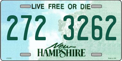 NH license plate 2723262