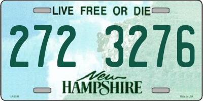 NH license plate 2723276